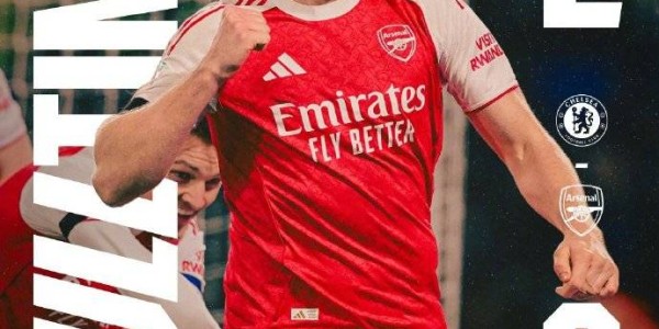 联赛杯-约克雷斯传射加纳乔双响 阿森纳3-2切尔西占先机